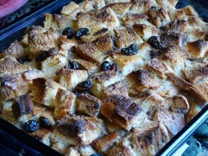Classic Bread Pudding without sauce