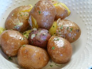 English Herbed Boiled Potatoes