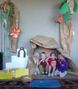 Zoo animal habitat
