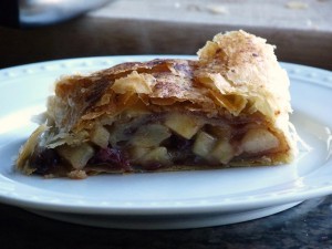 Harvest Apple Cranberry Strudel