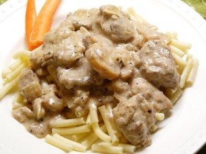 Beef Tip Stroganoff