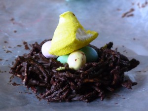 Springtime Chocolate Nests