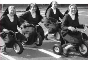 Nuns Having Fun by Maureen Kelly and Jeffrey Stone